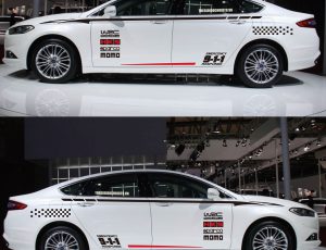 Bộ tem decal WRC 911 dán sườn xe ô tô ms-05