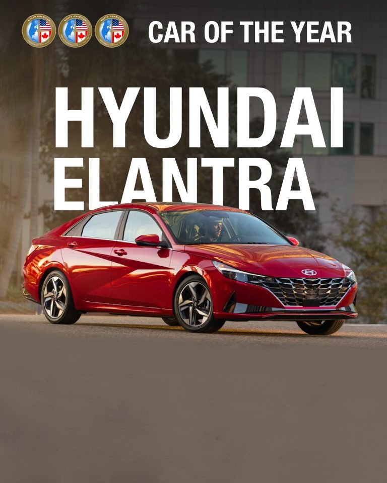 Hyundai Elantra 2021 giành giải xe của năm tại Bắc Mỹ.