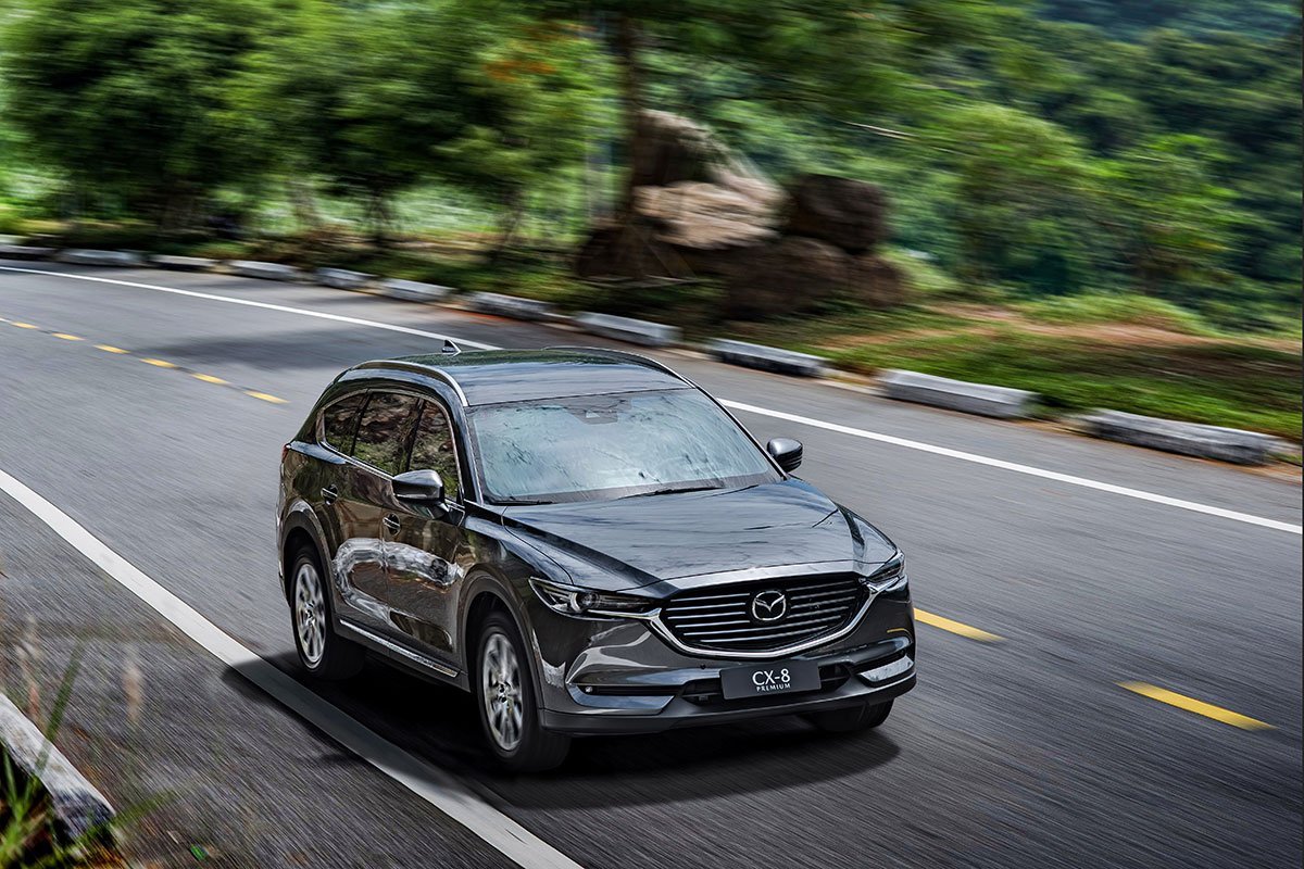 Mazda CX-8 tiếp tục được hỗ trợ phí trước bạ đầu năm 2021.